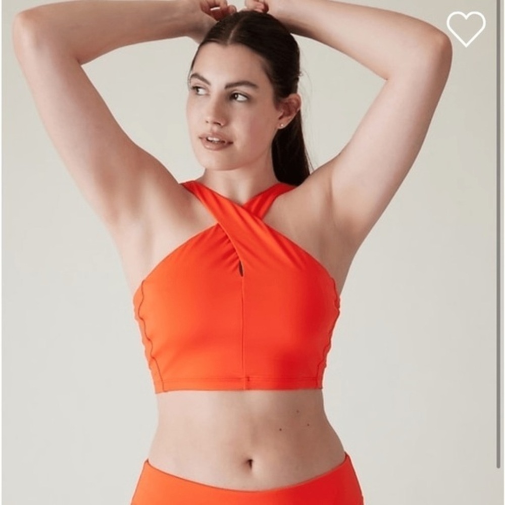 Athleta Crossed Bikini Top XS